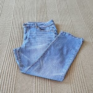 Sonoma Women's Light Blue Straight Leg Jeans Size 16S